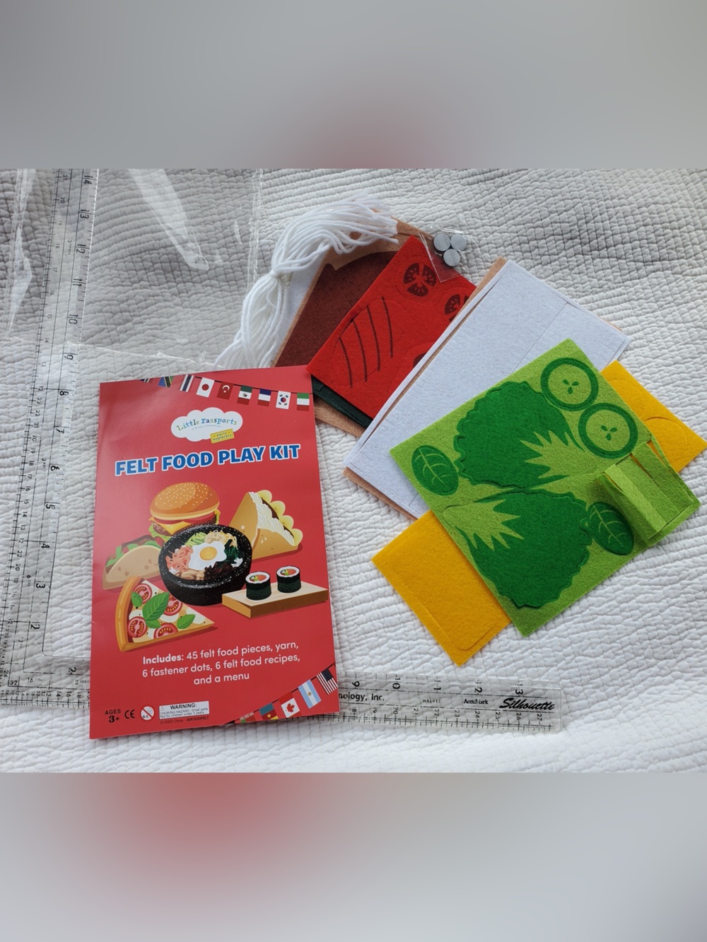 Felt Food Play Kit - little passports
